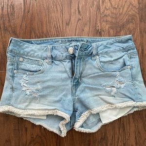 American Eagle Denim Shorts, Size 4